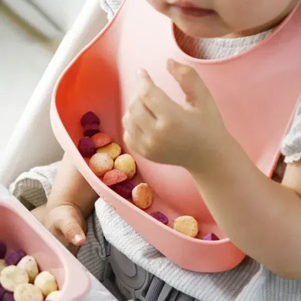 Conjunto de alimentação de bebê de silicone